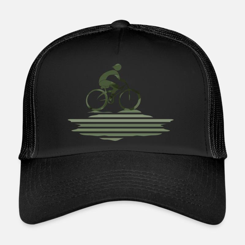 Radfahrer - Trucker Cap - Schwarz/Schwarz