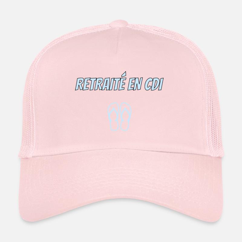 RETRAITE EN CDI Casquette trucker 