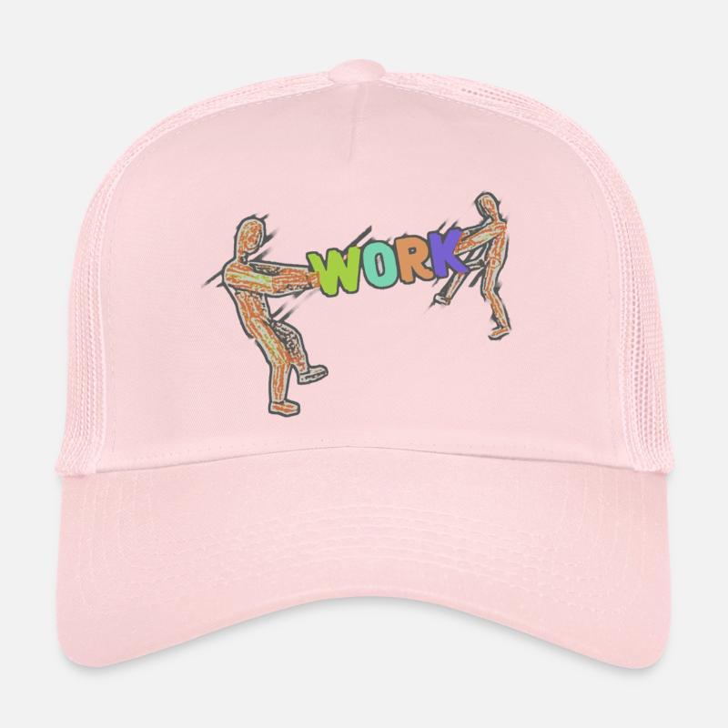 Work Work Worker Worker Occupation Trucker Cap