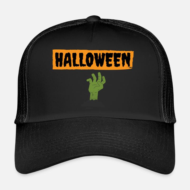 Halloween Main Casquette trucker 