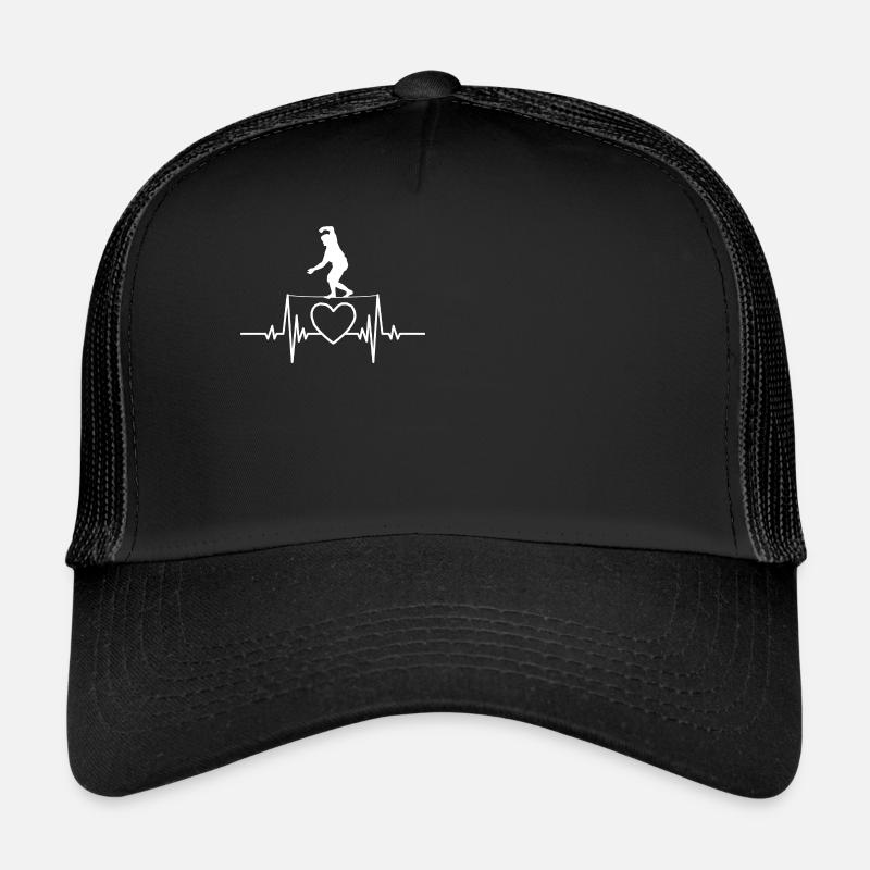 Slackline Tricklining Cadeau Slackliner Casquette trucker 