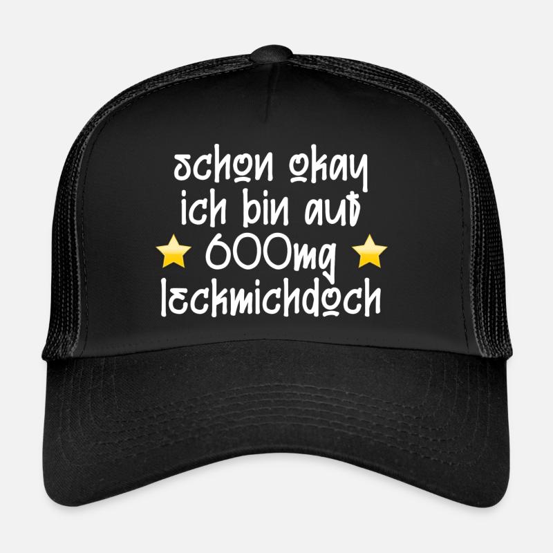 Büro lustiger Spruch Laune Geschenkidee sterne Trucker Cap