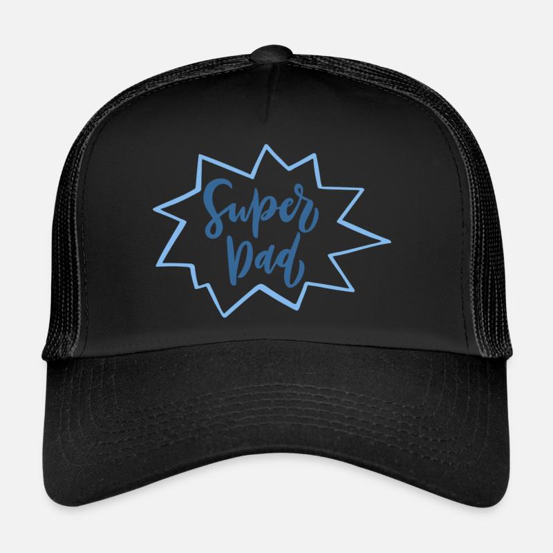 Super dad - Trucker Cap - black/black