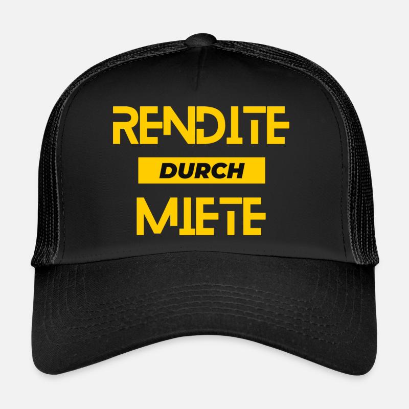 Rendite durch Miete Trucker Cap