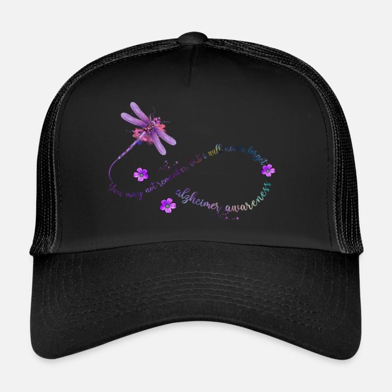 Alzheimer's Disease Brain Forgotten Forgetful Trucker Cap