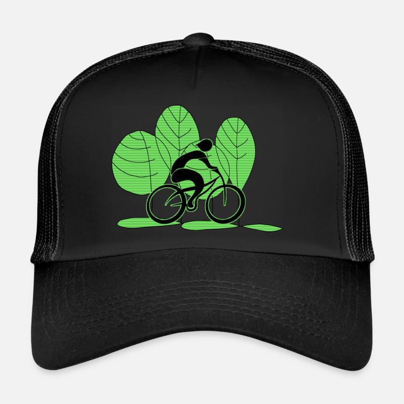 Radfahrer - Trucker Cap - Schwarz/Schwarz