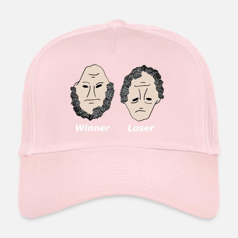 Winner Loser white Trucker Cap