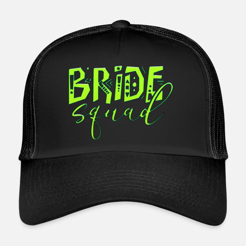 Braut Braut Hochzeit Junggesellenabschied Brautjungfernabschied Trucker Cap