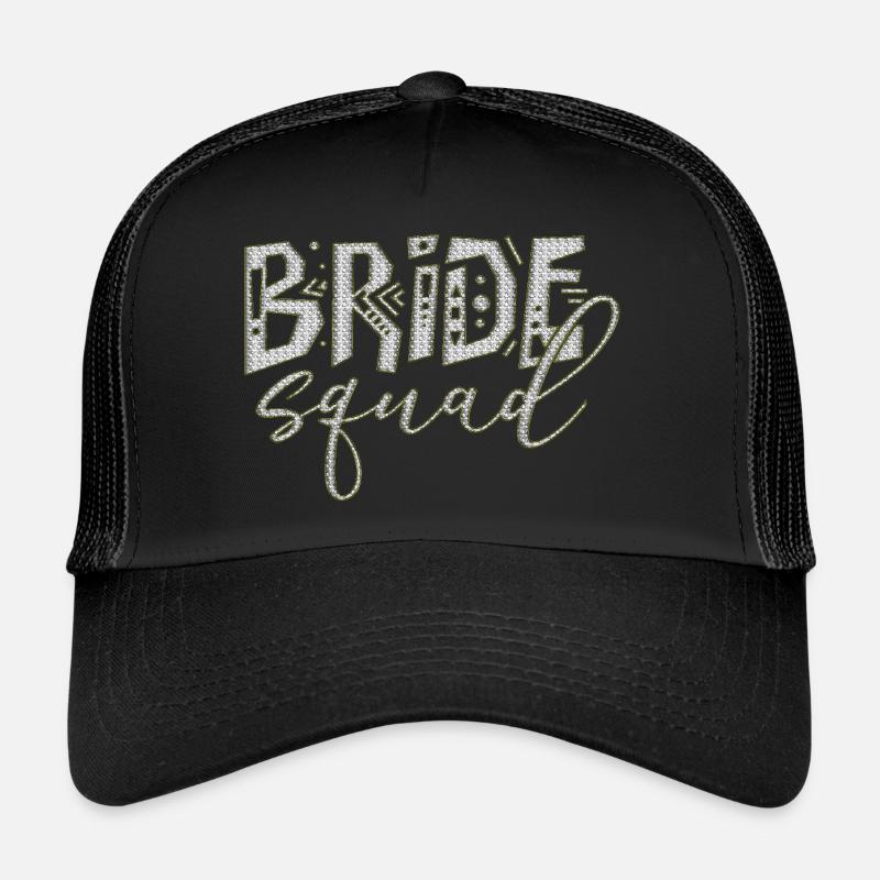 Braut Braut Hochzeit Junggesellenabschied Brautjungfernabschied Trucker Cap