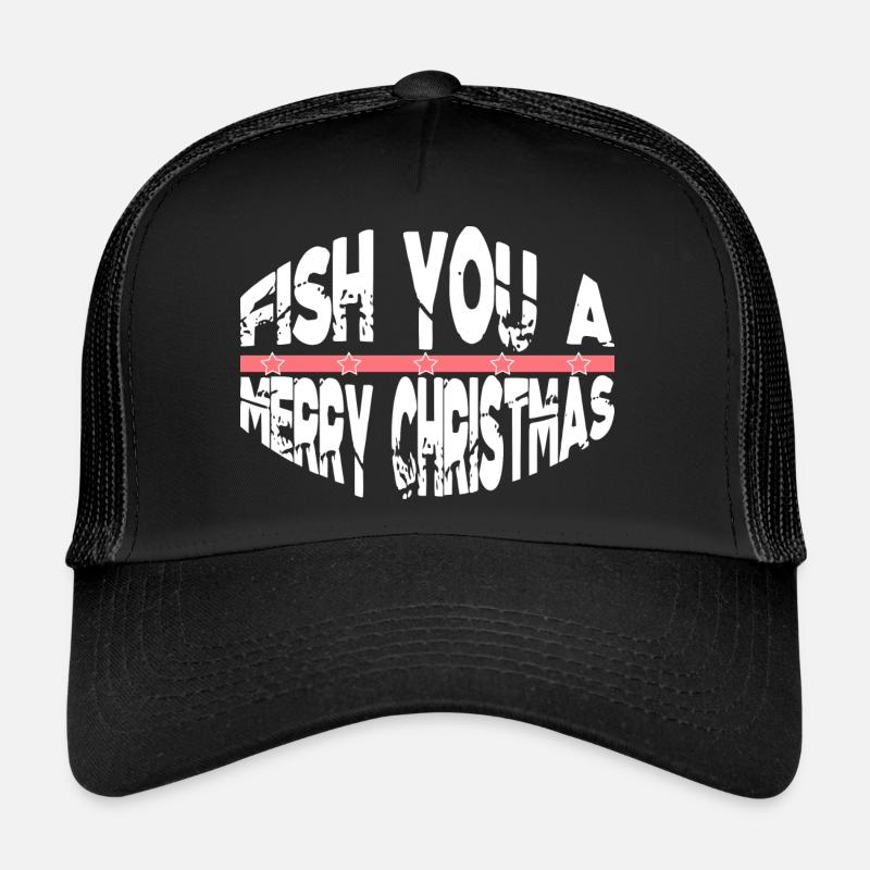 Pêche à la ligne Poissons d’aventure maladroits Casquette trucker 