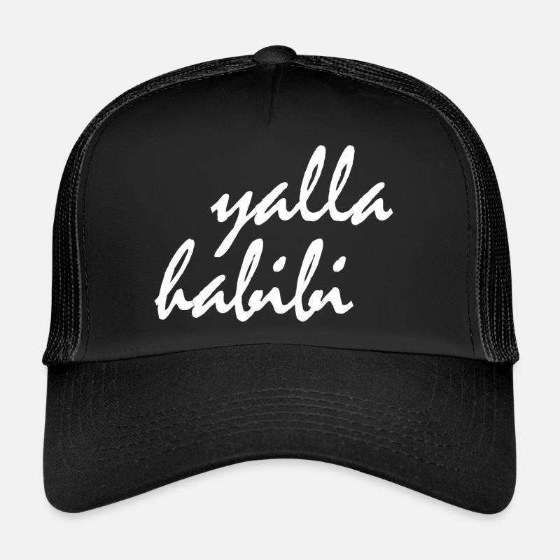 Yalla habibi Casquette trucker 