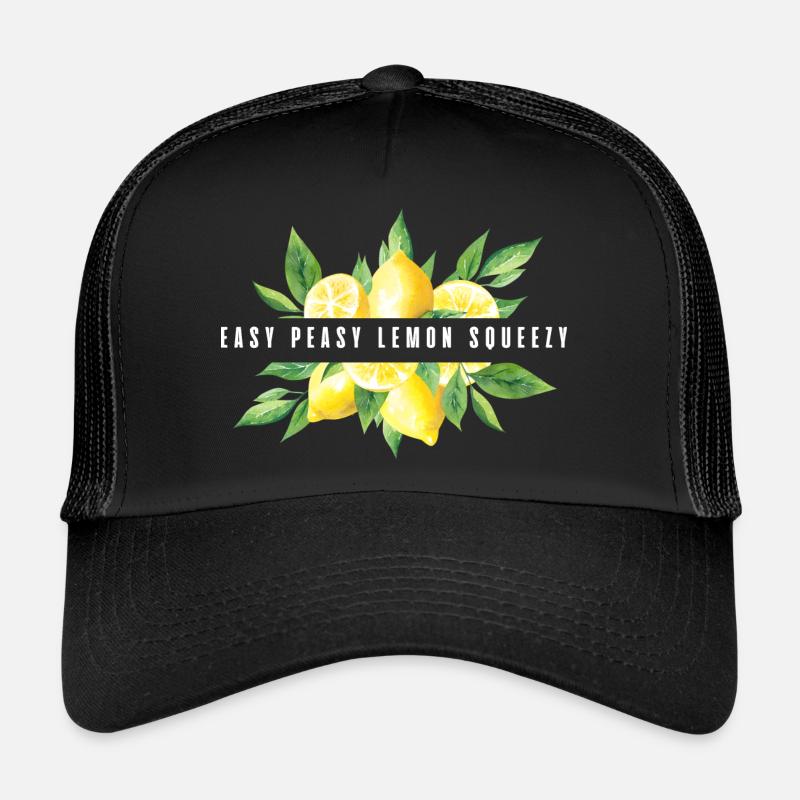 Easy Peasy Lemon Squeezy Trucker Cap