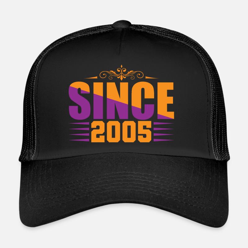 Seit 2005 - Jubiläum Limited Edition Geschenk Trucker Cap