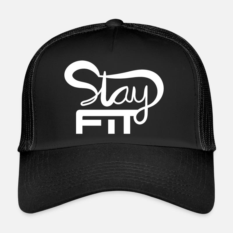 BLEIBEN SIE FIT HANDSCHRIFTLICH Trucker Cap