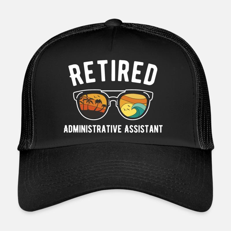 Ambiance de vacances à la plage: assistant à la retraite avec Casquette trucker 