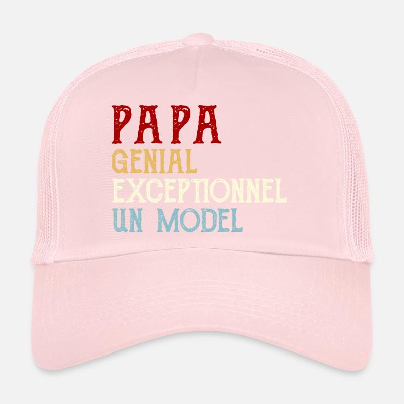 Papa genial exceptionnel un model Casquette trucker 