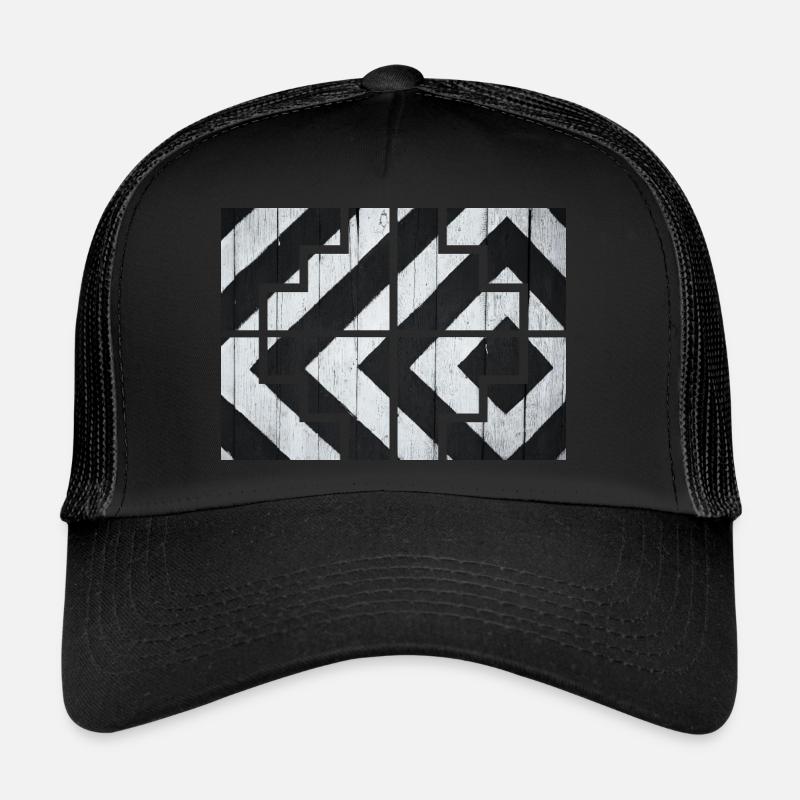 Geometrisch Trucker Cap