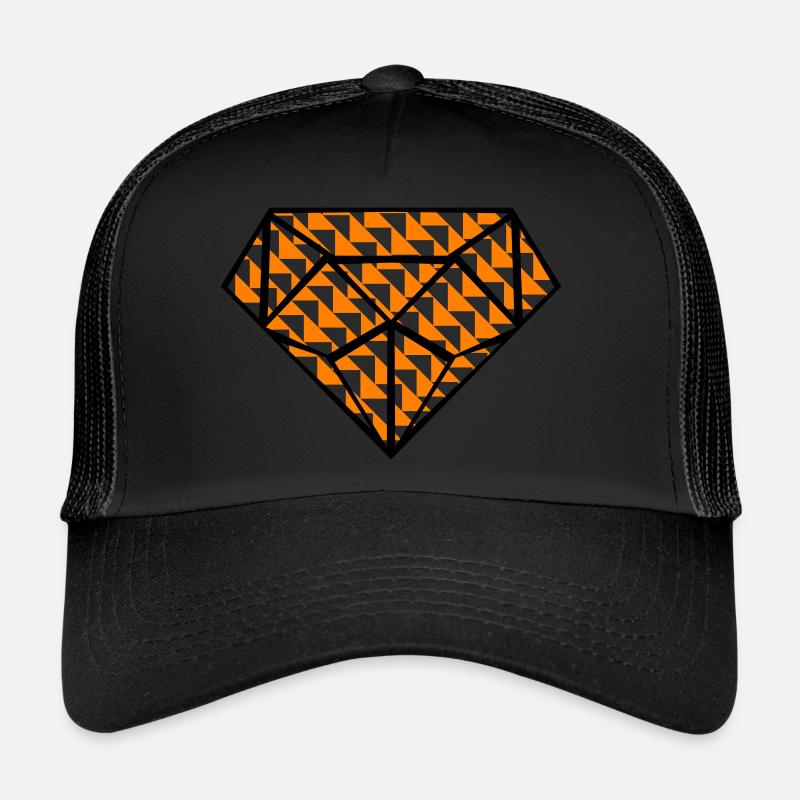 diamond design art 2 Trucker Cap