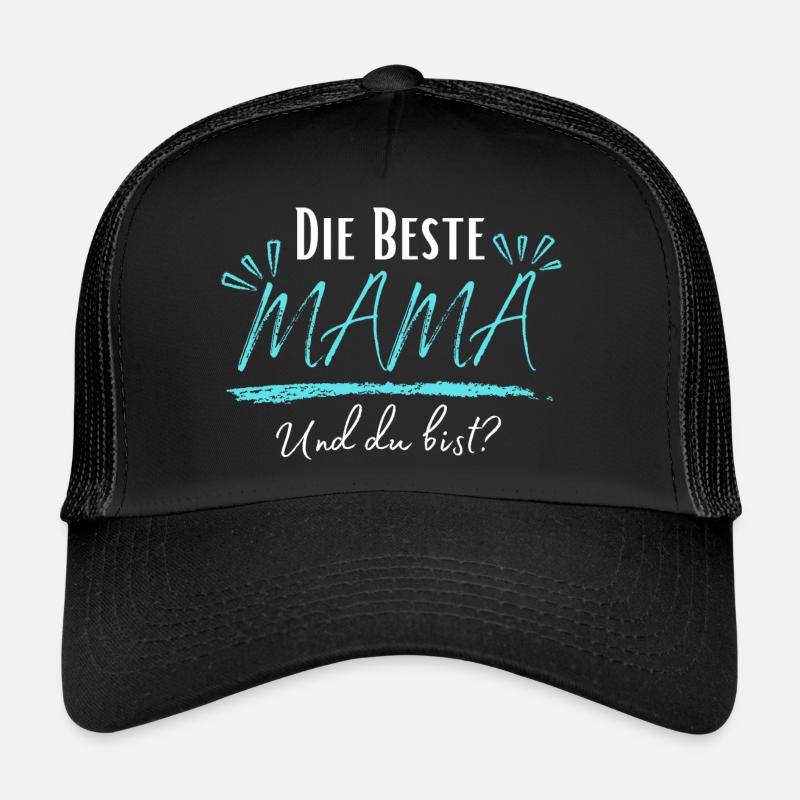Lustiges Mutter Kind Shirt Muttertag Geschenk Trucker Cap