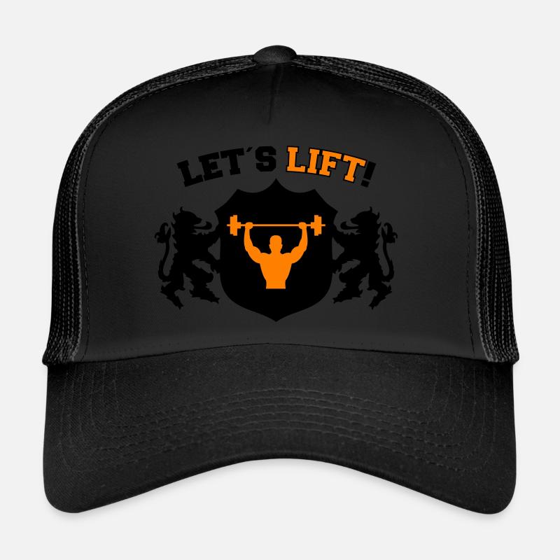 La musculation permet de soulever 2 Casquette trucker 