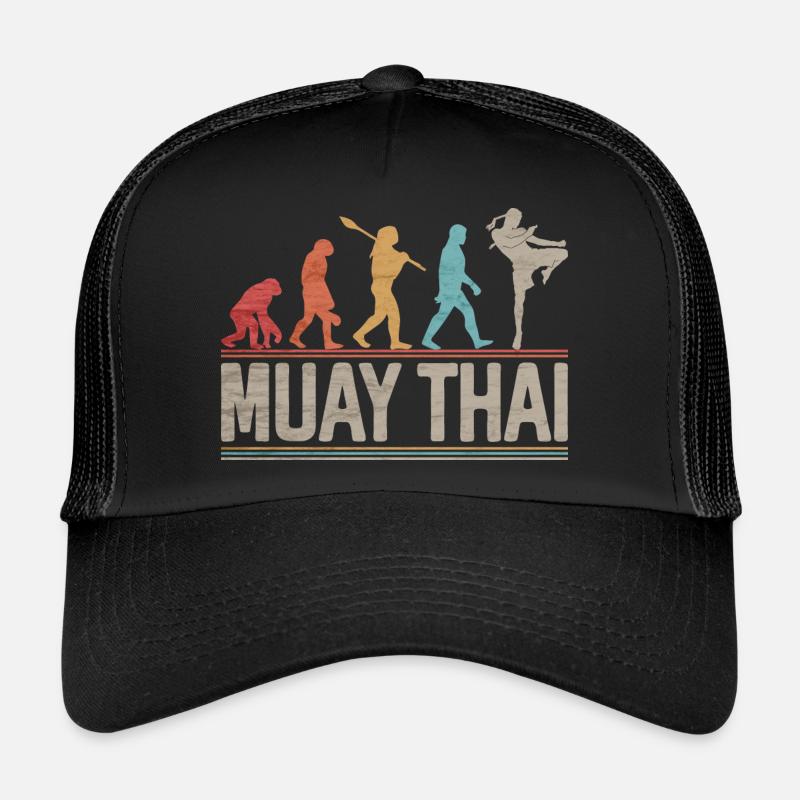 Muay Thai Evolution Kickboxen Kampfkünste Trucker Cap