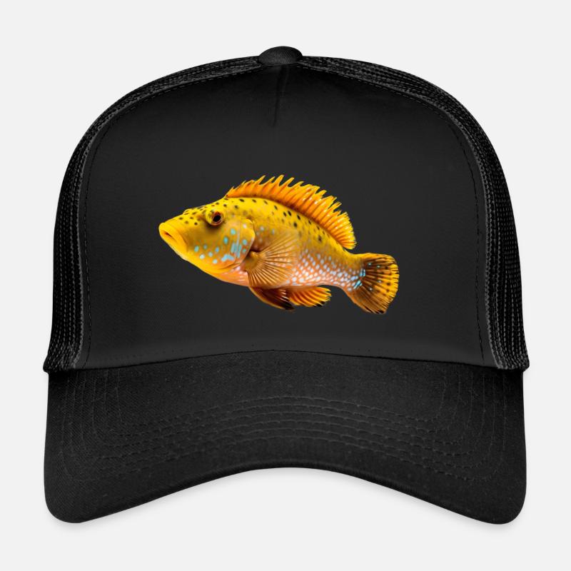 Der Leopard Korallenfisch hat giftige Stacheln Trucker Cap