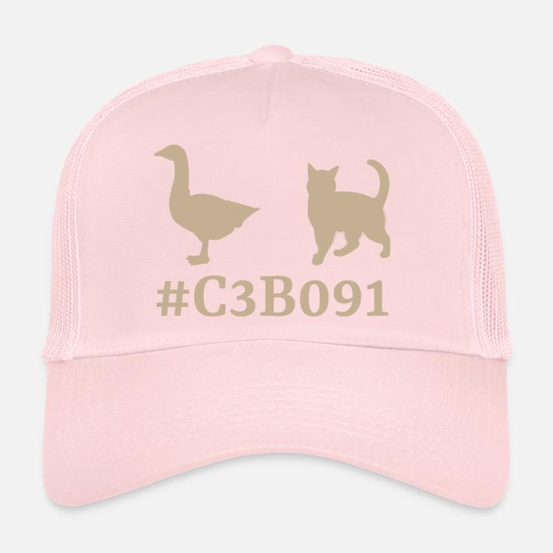 Gänsekatze Khaki Trucker Cap