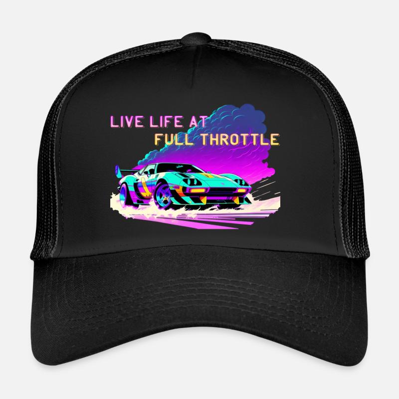 Plein gaz Casquette trucker 