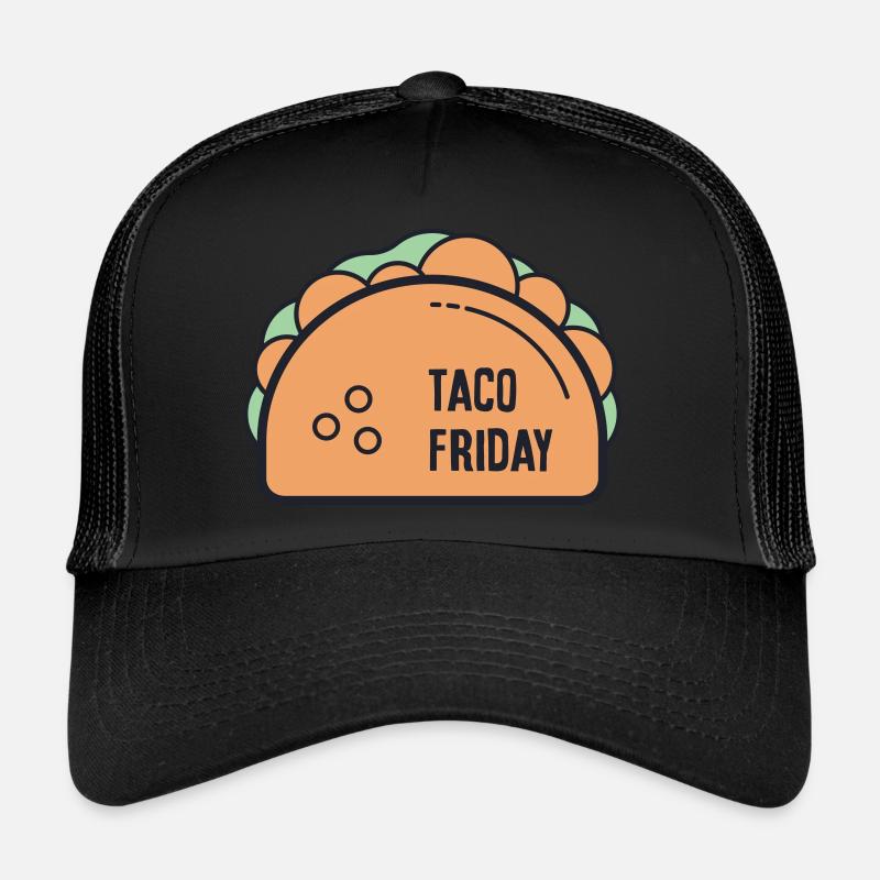 tacos vendredi Casquette trucker 