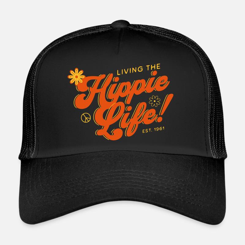 Vie hippie Casquette trucker 