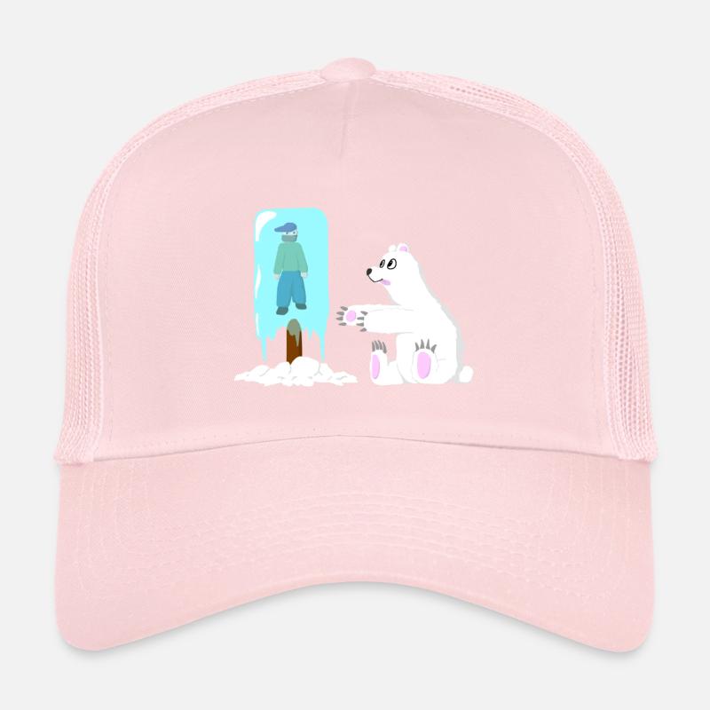 Polar bear snack Trucker Cap