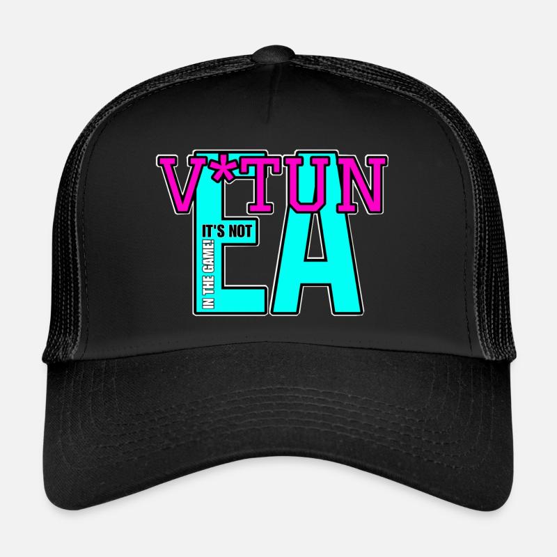 Verdammter EA! - Trucker Cap - Schwarz/Schwarz