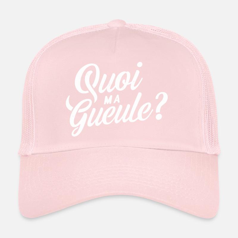 Quoi ma gueule ? Casquette trucker 