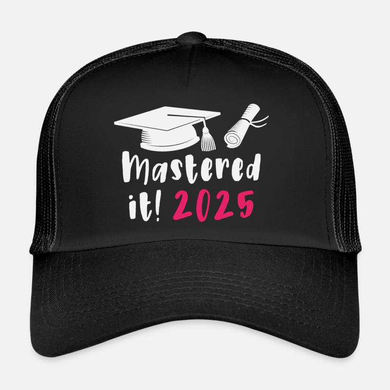 Mastered 2025 Master Diplômé 2025 Casquette trucker 