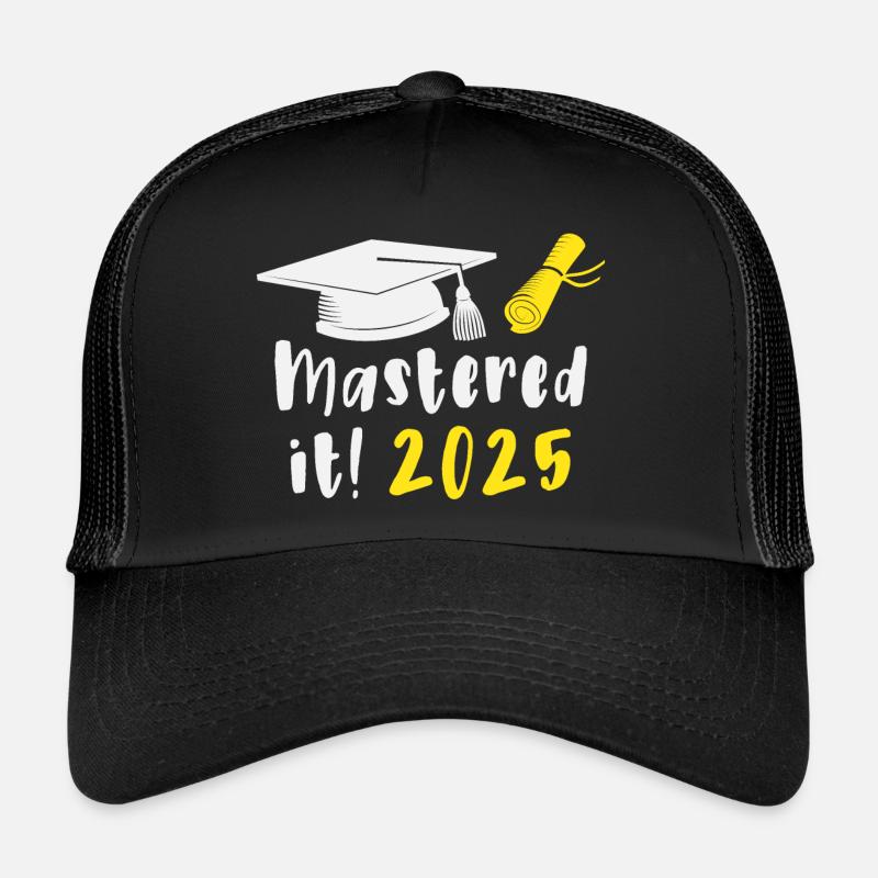 Mastered 2025 Master Diplômé 2025 Casquette trucker 
