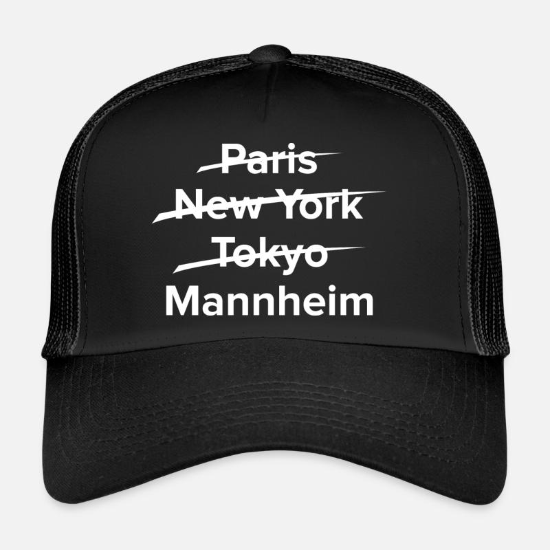 Mannheim Monnem Mannheimat Casquette trucker 