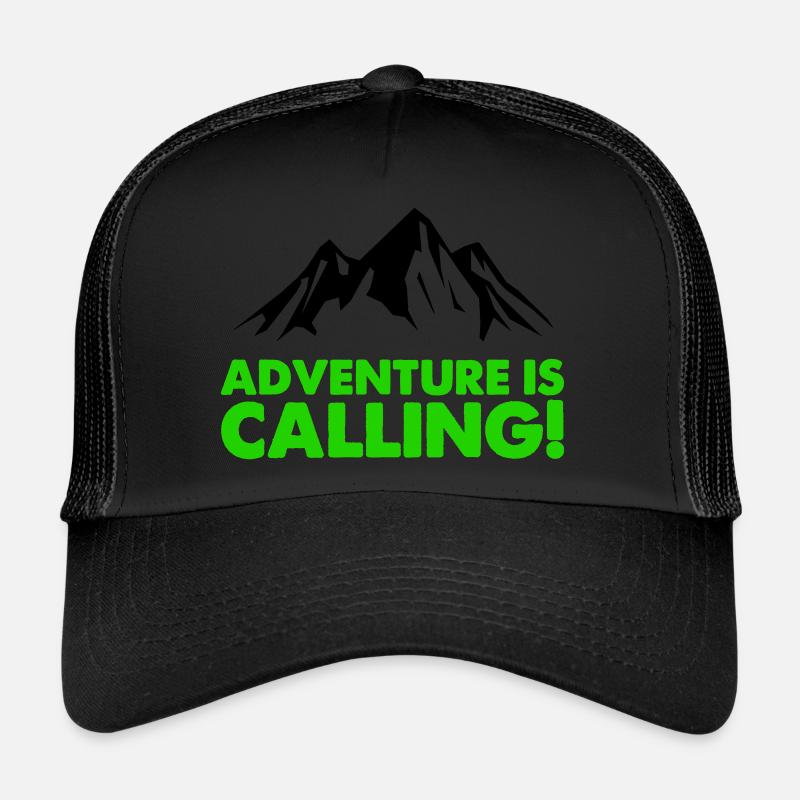 Aventure en montagne Casquette trucker 