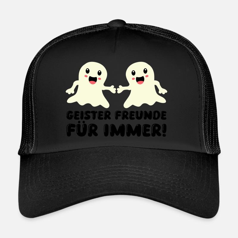 ghosts friends for ever Trucker Cap