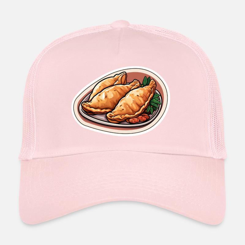 Empanadas three dumplings Trucker Cap