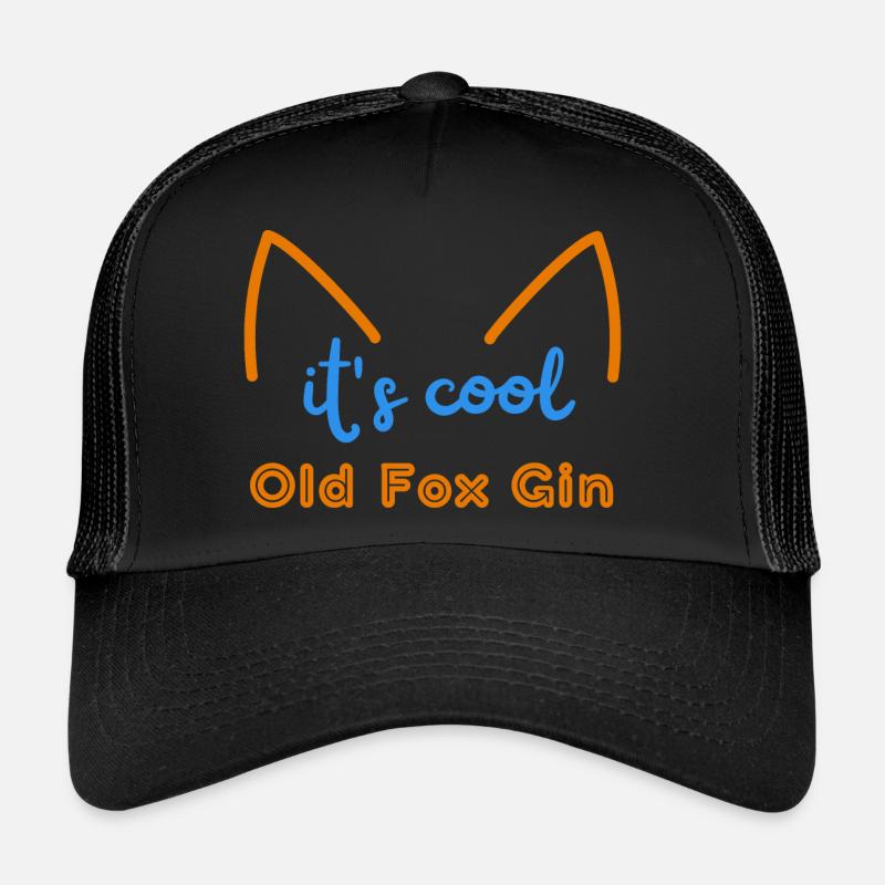 its cool OLD FOX Gin -Bunt Trucker Cap