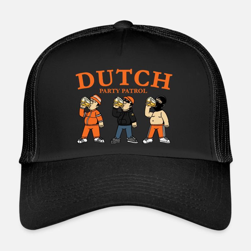 Dutch Party Patrol For Hooligans Trucker Cap