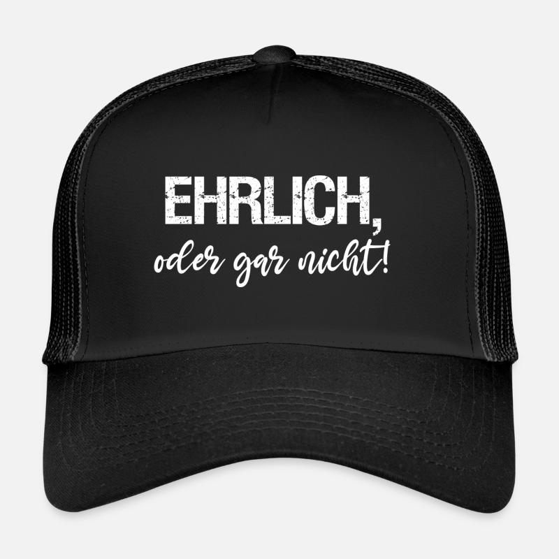 Ehrlich oder gar nicht coole Sprüche lustig Trucker Cap
