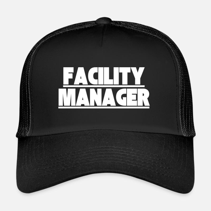 Facility Manager Technicien interne Gardien Casquette trucker 