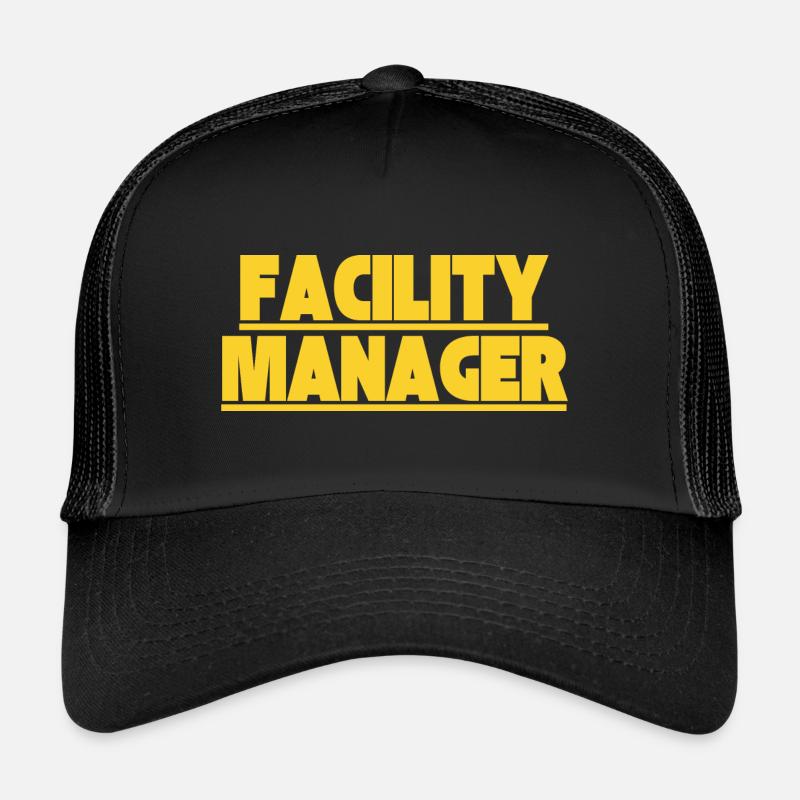 Facility Manager Technicien interne Gardien Casquette trucker 