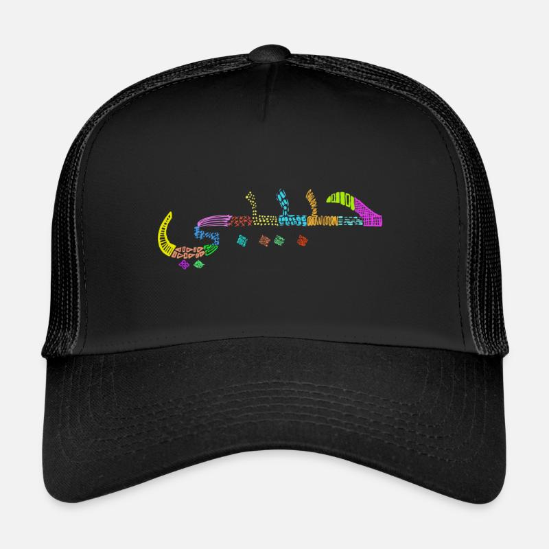 Habibi sweetheart/bro - colorful patterns Trucker Cap
