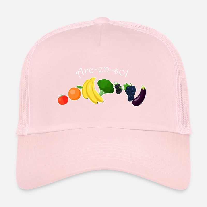 Arc en sol Casquette trucker 
