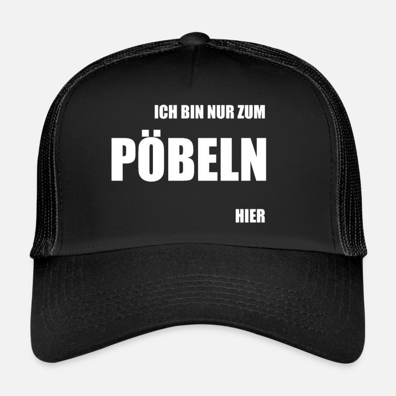 I'M JUST HERE TO MOB Trucker Cap