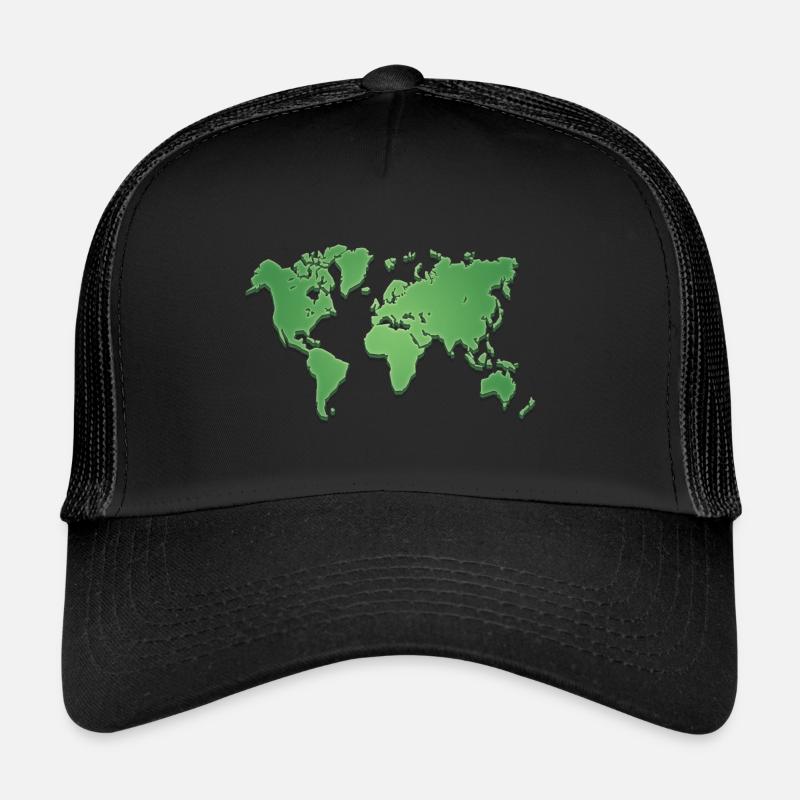 World world map Trucker Cap