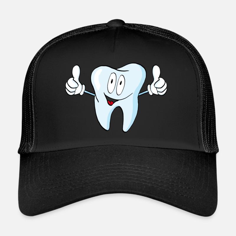 Zahn - Trucker Cap - Schwarz/Schwarz