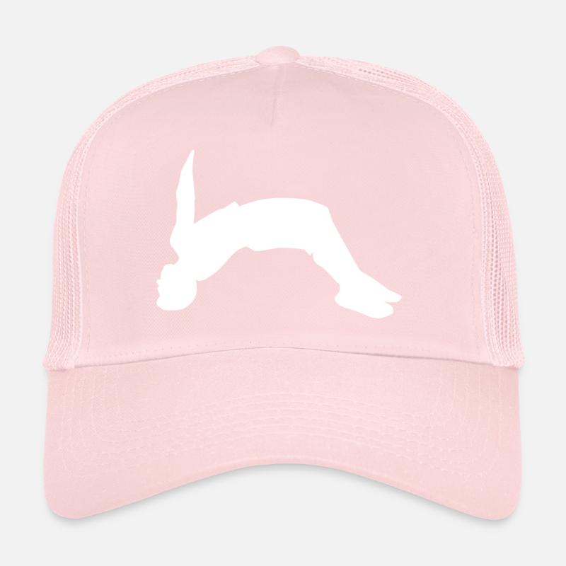 Backflip blanc Casquette trucker 